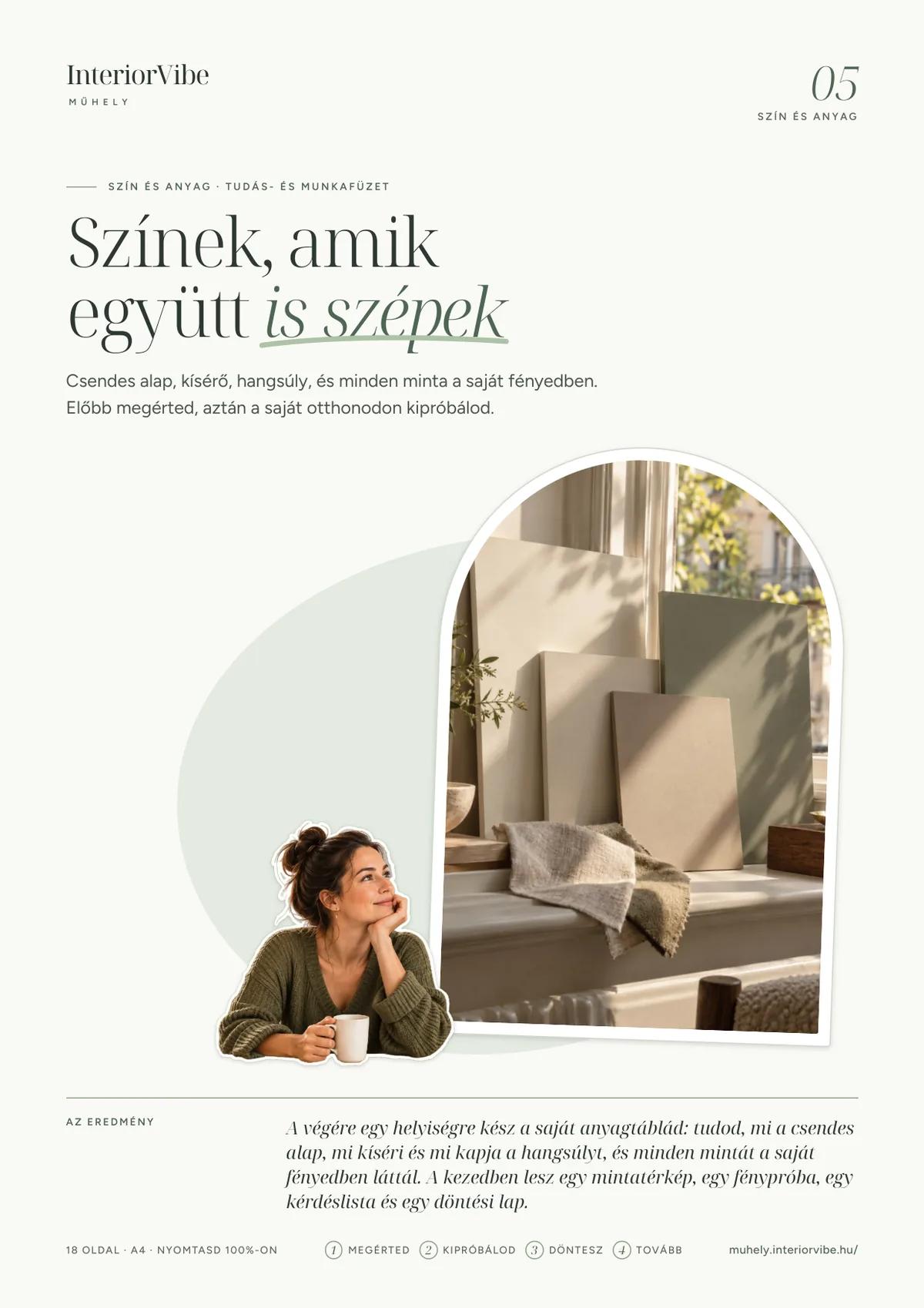A Színek, amik együtt is szépek munkafüzet borítója