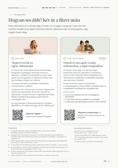 A Színek, amik együtt is szépek munkafüzet 18. oldala: Hogyan tovább? Két út a füzet után