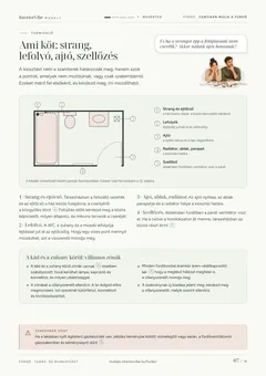 A Centiken múlik a fürdő munkafüzet 7. oldala: Ami köt: strang, lefolyó, ajtó, szellőzés